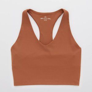 OFFLINE By Aerie Real Me Racerback Longline Sports Bra Size XL horizon